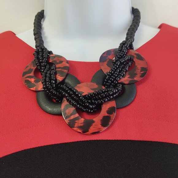 🆕 Tommy Hilfiger Colorblock Dress,12. New With Tags,save $60. - Picture 5 of 8